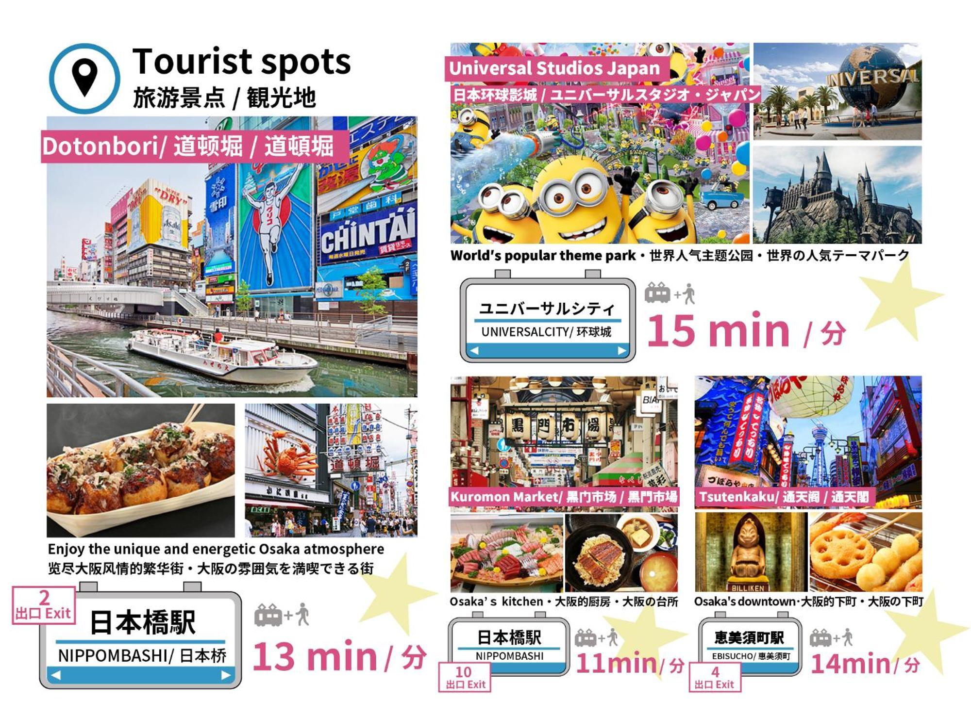 Bijou Suites Lieto Apm Osaka Bagian luar foto